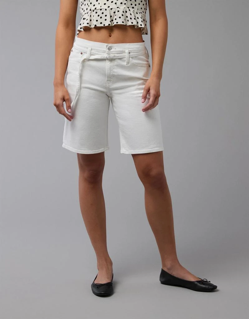AE AE 11" Stretch Denim High-Waisted Jort 1