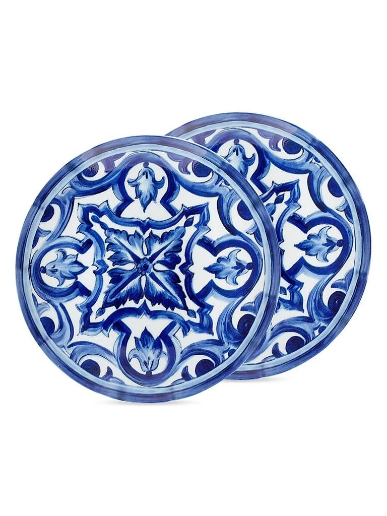 Dolce
Gabbana Blue Mediterraneo Stella 2-Piece Bread Plate Set