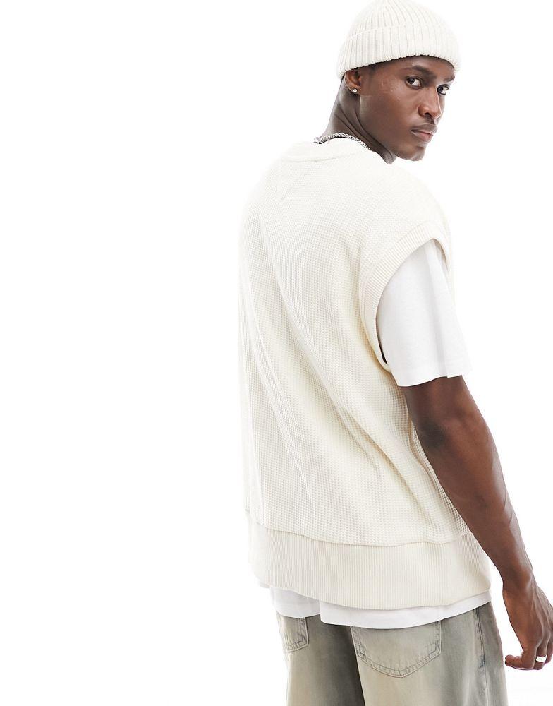 Tommy Hilfiger Tommy Hilfiger monotype waffle vest in calico