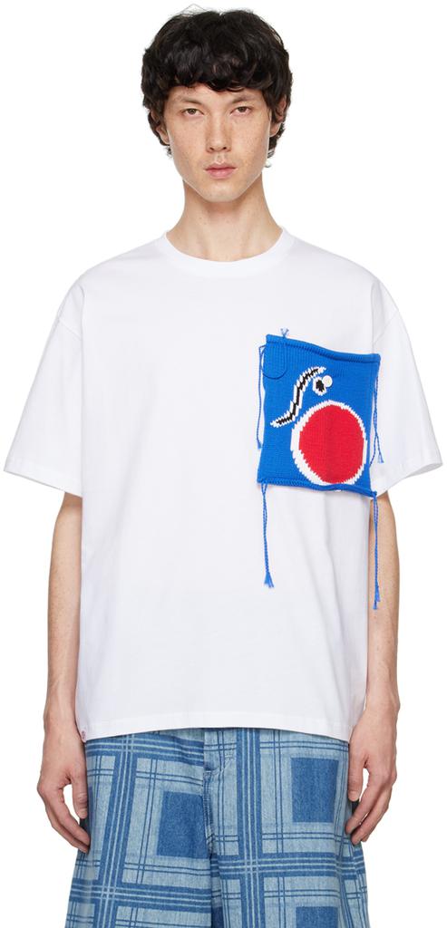 Charles Jeffrey Loverboy White Patch T-shirt