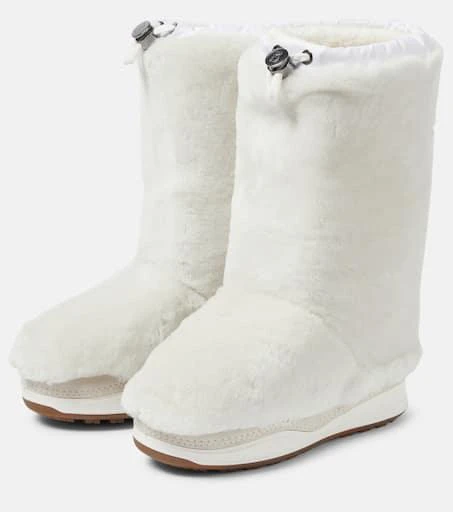Bogner Les Arcs shearling snow boots 5