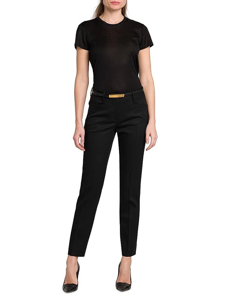 Tom Ford Angled Buckle Leather Belt 2