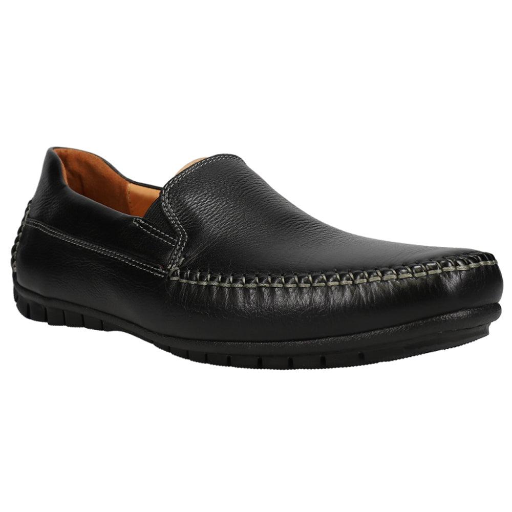 Johnston & Murphy Cort Whipstitch Venetian Slip On Moc Toe Dress Shoes