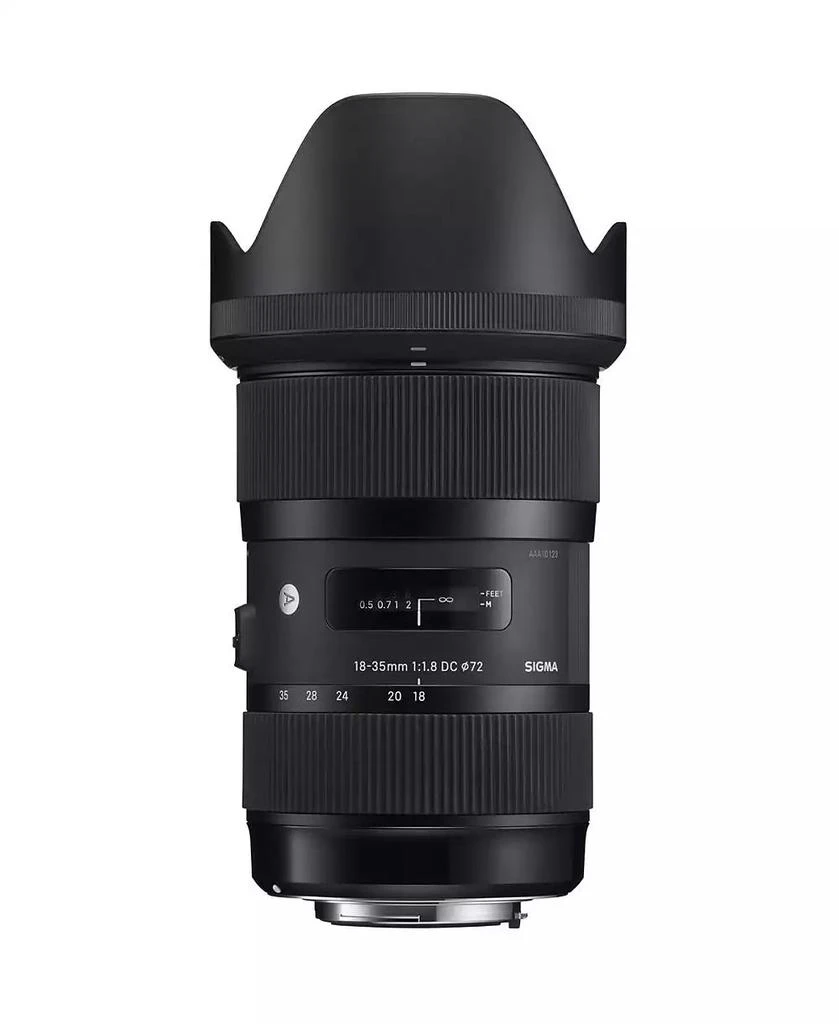 Sigma Beauty 18-35mm f/1.8 DC HSM ART Lens for Nikon F, Bundle with ProOptic 72mm Filter Kit, Flex Lens Shade, Cleaning Kit, Cap Tether, Lens Wrap, LensPen 10