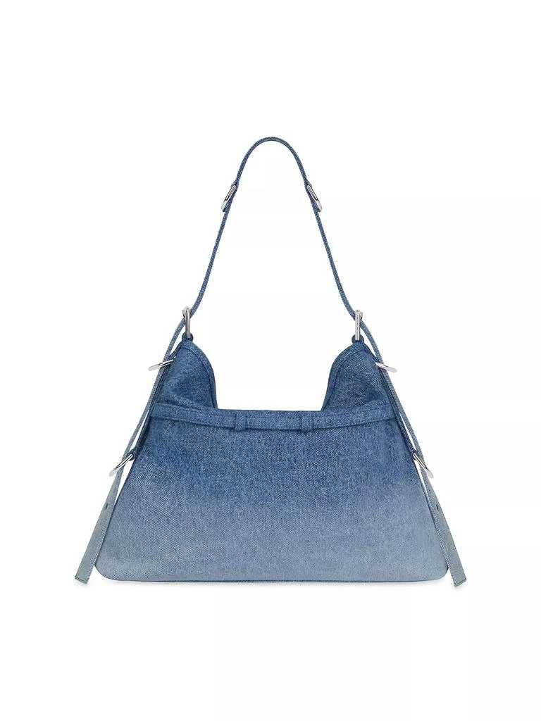 Givenchy Medium Voyou Hobo Bag in Gradient Denim 3