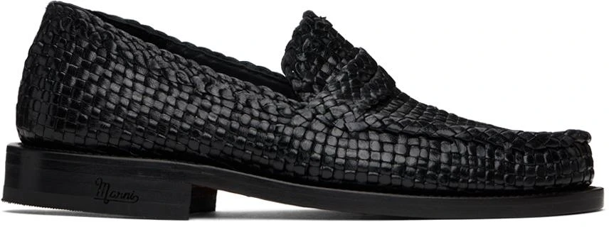 Marni Black Bambi Loafers 1