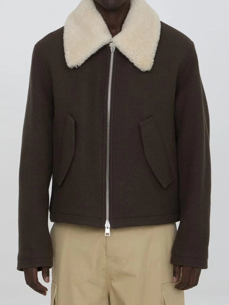 AMI Shearling Collar Jacket 1