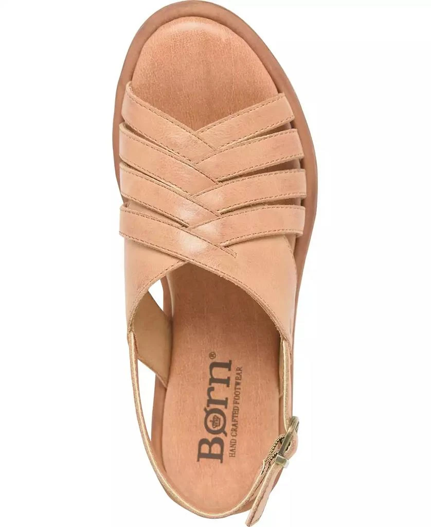 Born Women
s Remy Round Toe Flat Sandals 4