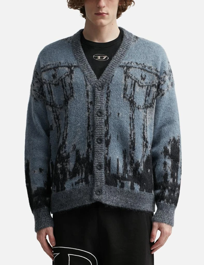 Diesel K-Petalo Maglia Cardigan 3