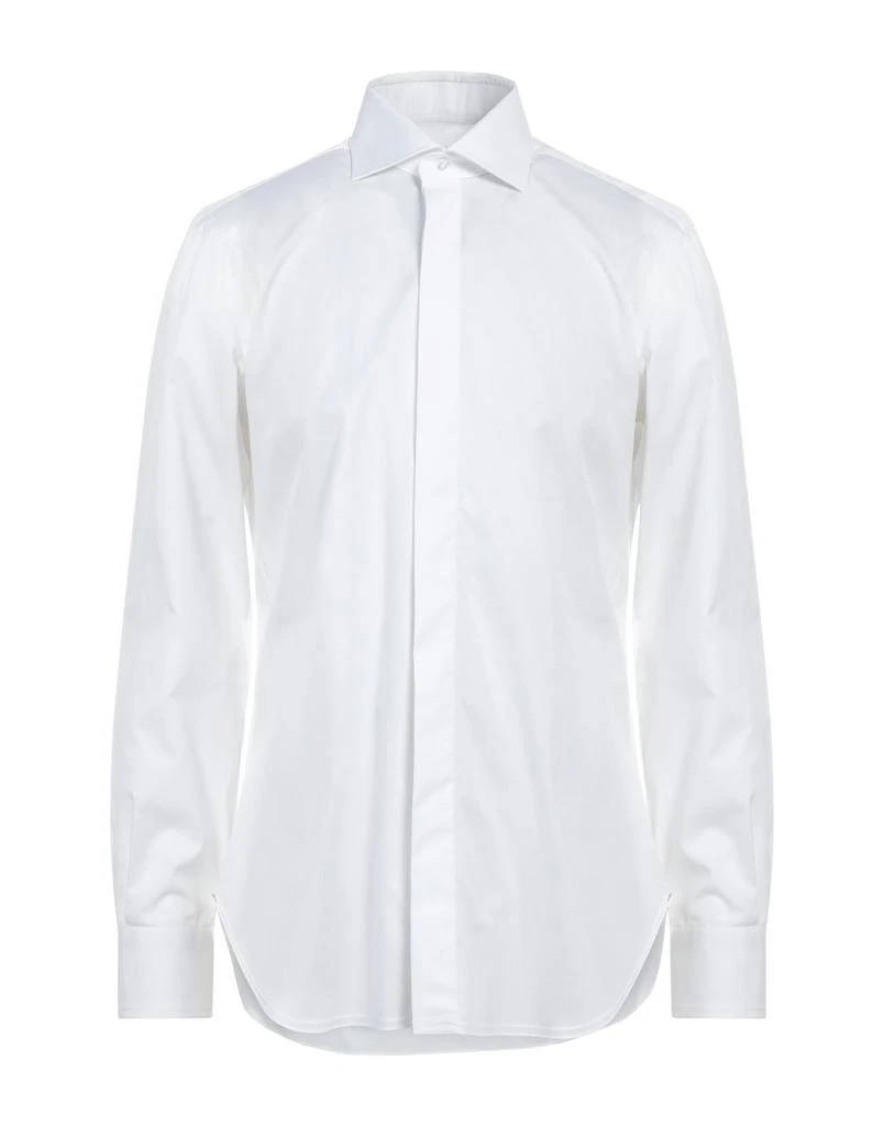 BARBA NAPOLI Solid color shirt 1
