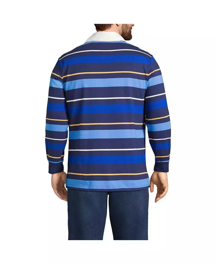 Lands' End Big & Tall Long Sleeve Stripe Rugby Shirt 2