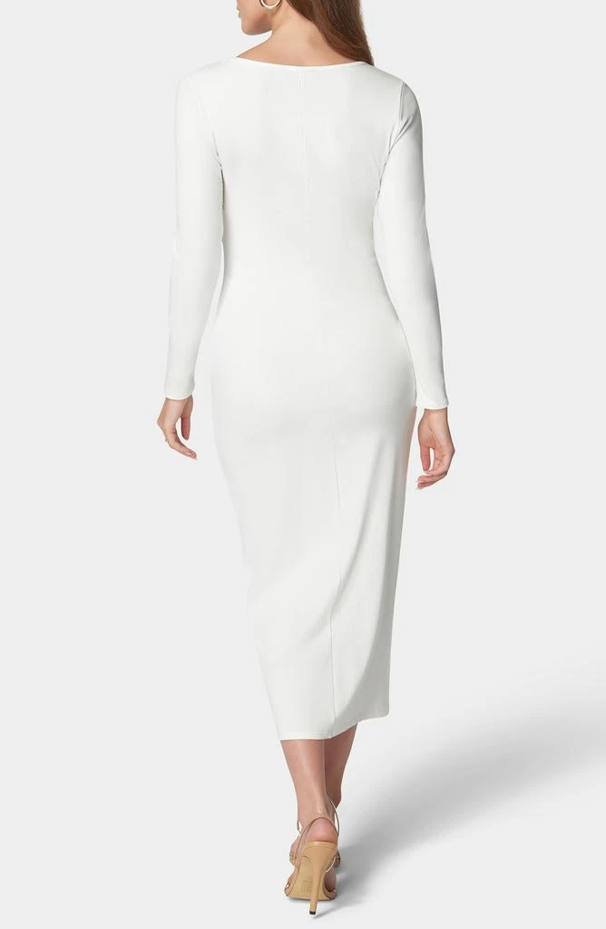Bebe Ribbed Long Sleeve Sweater Dress 2