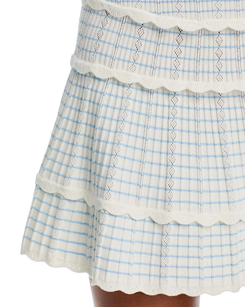 LOVESHACKFANCY Colella Knit Mini Skirt 5