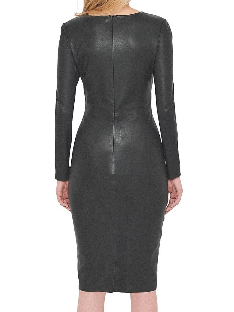 AS by DF Mrs. Smith Stretch Leather Dress 3