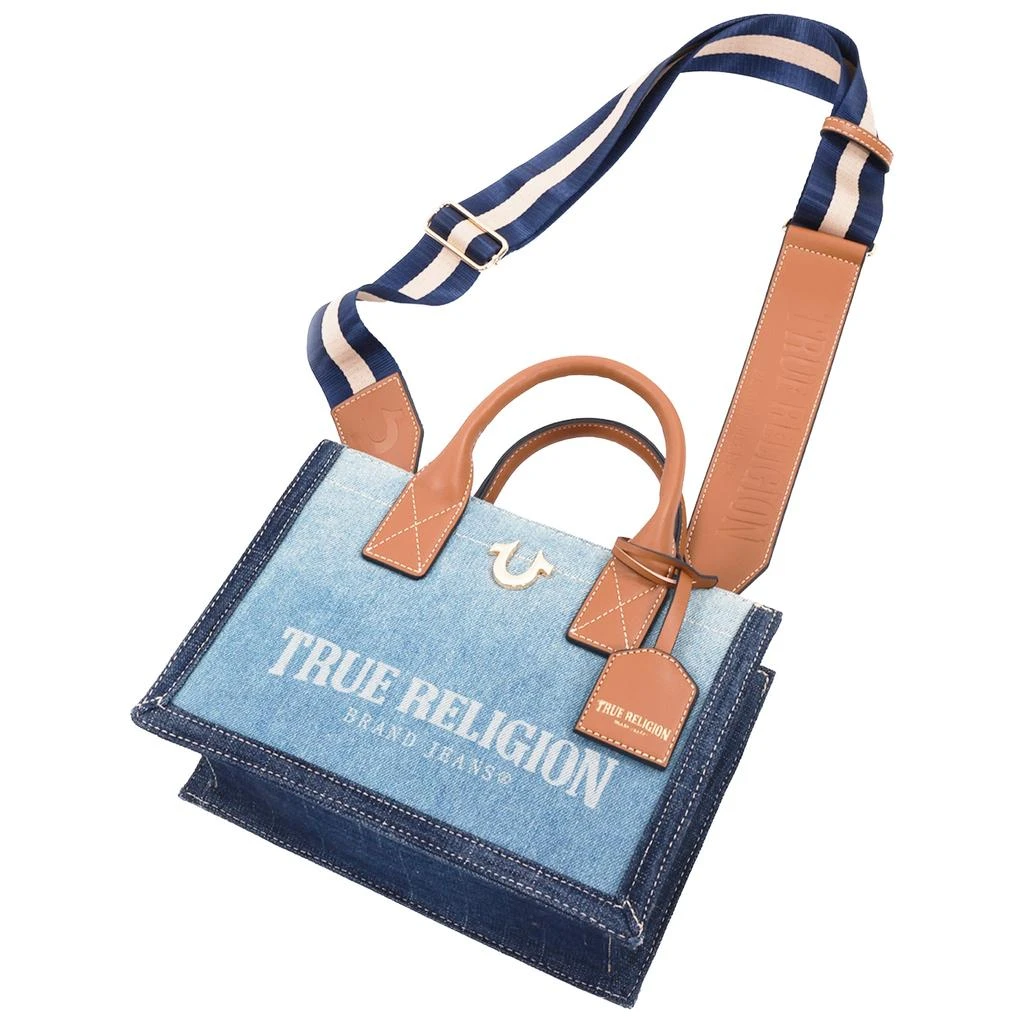 True Religion Modern Edge Denim Tote 11