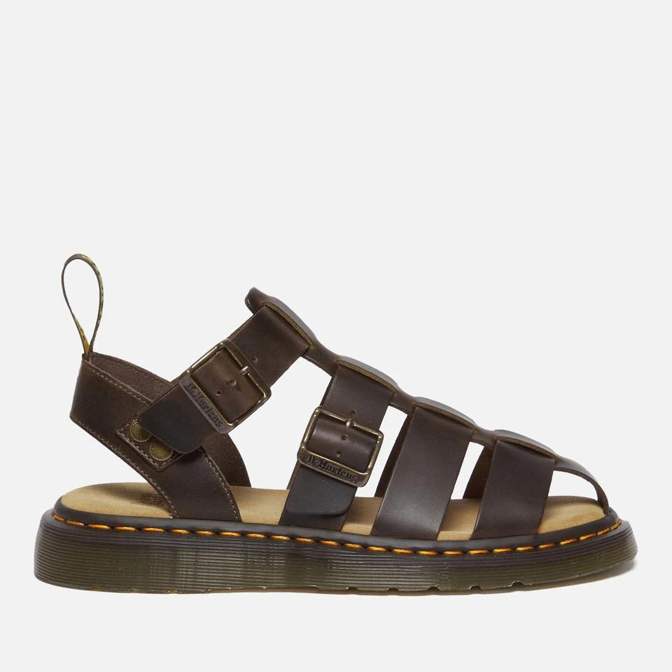 Dr. Martens DR. MARTENS MEN'S GARIN LEATHER FISHERMAN SANDALS 1