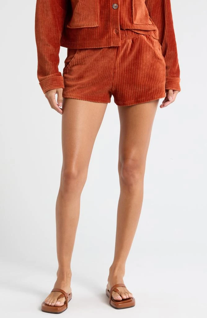 Volcom Beach Bandit Velvet Shorts 1