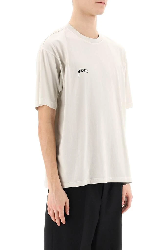 STUSSY Inside-out Crew-neck T-shirt 2