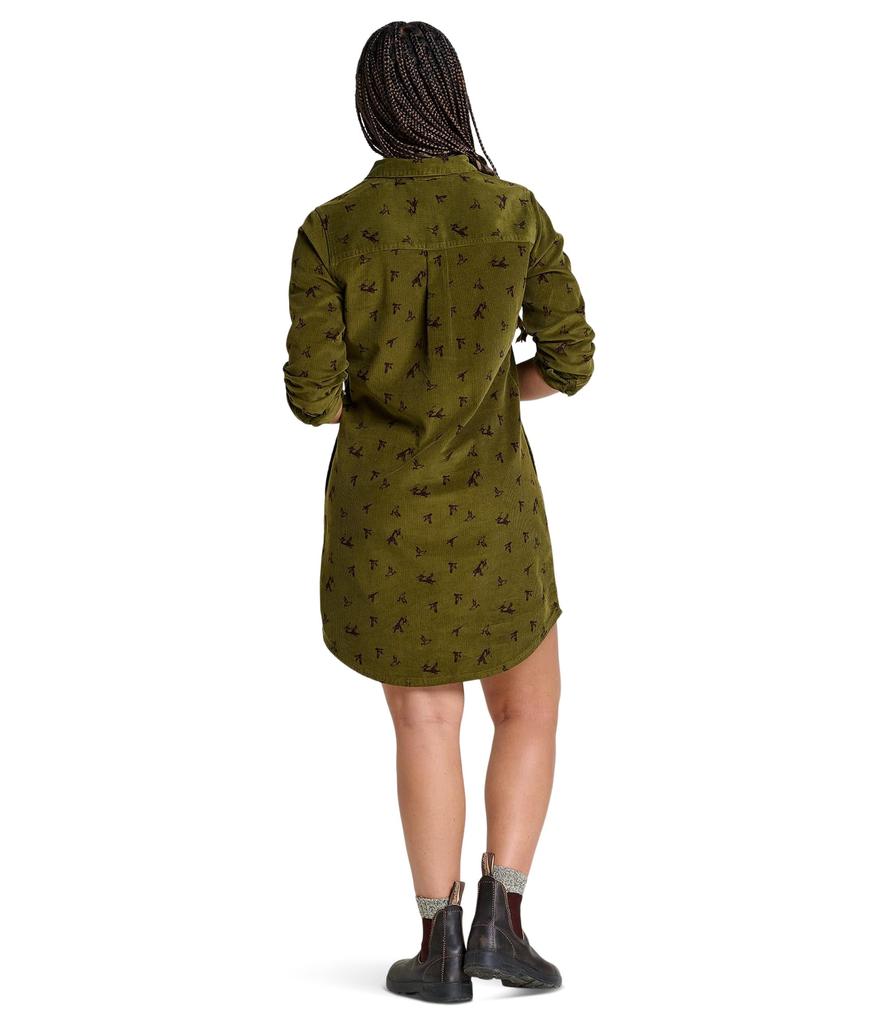 Toad & Co Scouter Cord Long Sleeve Shirtdress