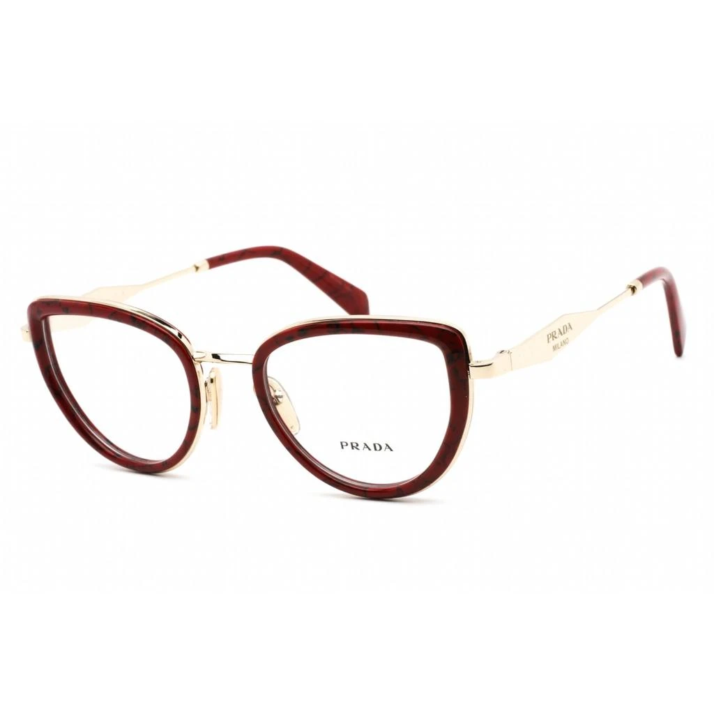 Prada Prada Women's Eyeglasses - Etruscan Marble Plastic/Metal Cat Eye | 0PR 54ZV 15D1O1 1