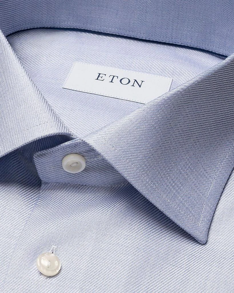 Eton Slim Fit Mélange Solid Shirt Shirt 5