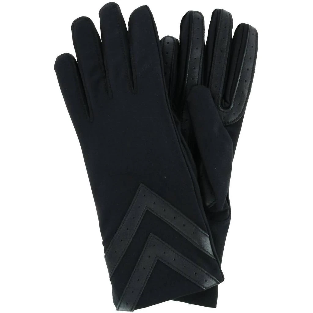 Isotoner Isotoner - Women’s Smartdri Chevron Spandex Stretch Touchscreen Gloves 2