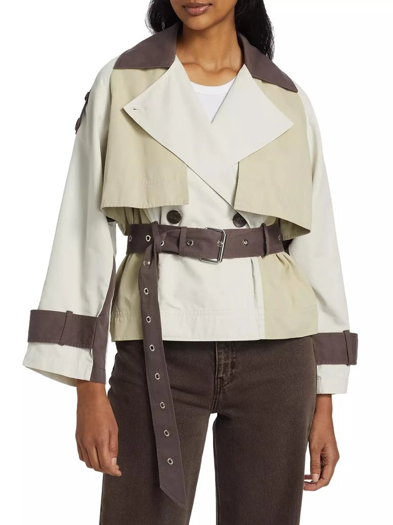 Derek Lam Ines Cropped Trench Jacket 3