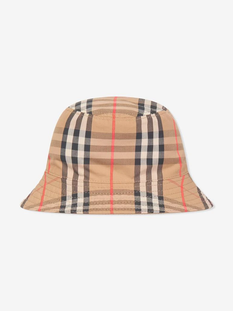 Burberry Burberry Baby Reversible Bucket Hat in Beige 2