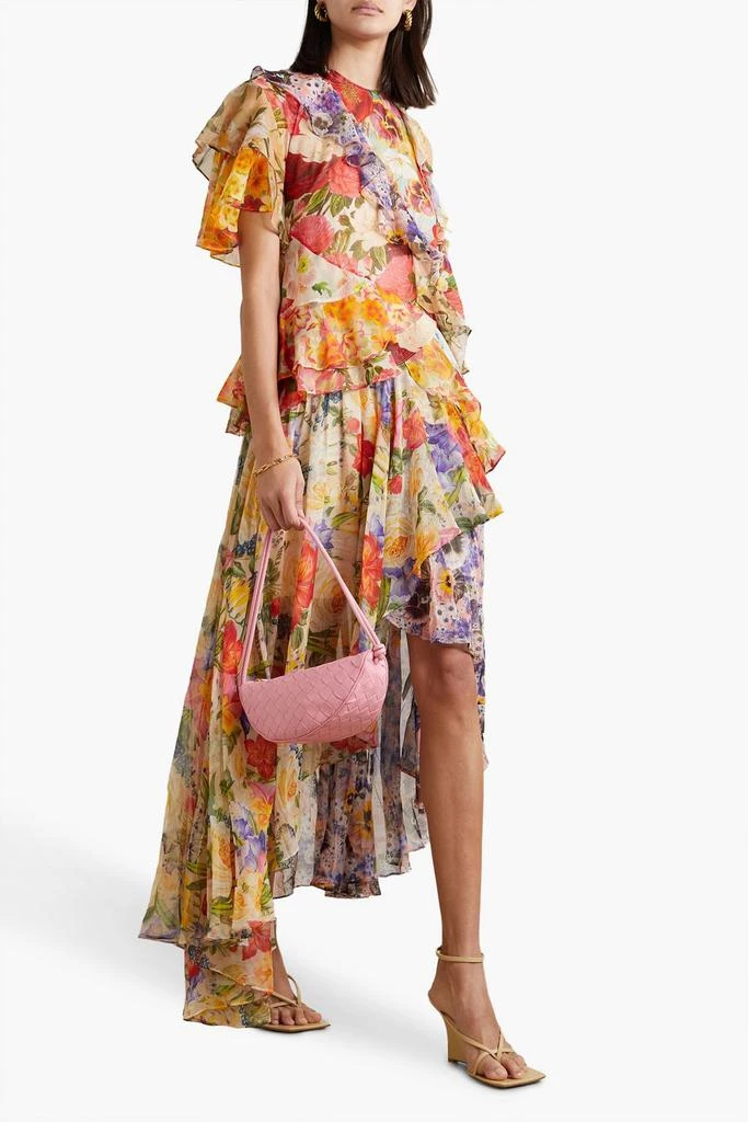 Zimmermann Tiered floral-print gauze dress 2