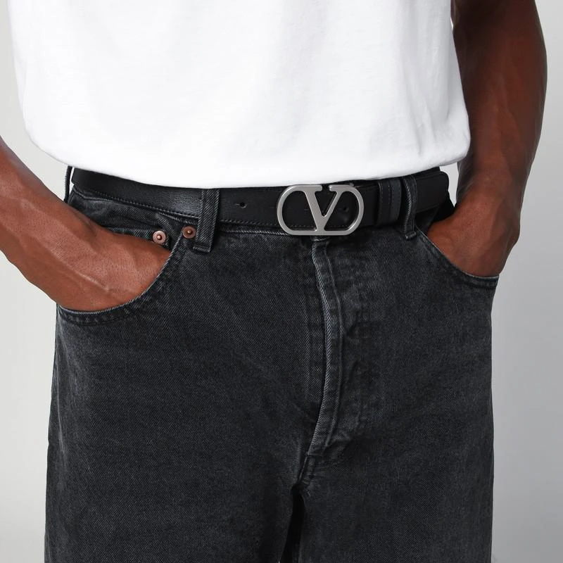 Valentino Reversible Vlogo Signature belt Black/Marine 2