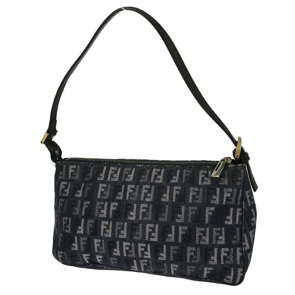 Fendi Belted Pochette Zucca Canvas Canvas Clutche 
Pouche Bag (Pre-Owned) 2