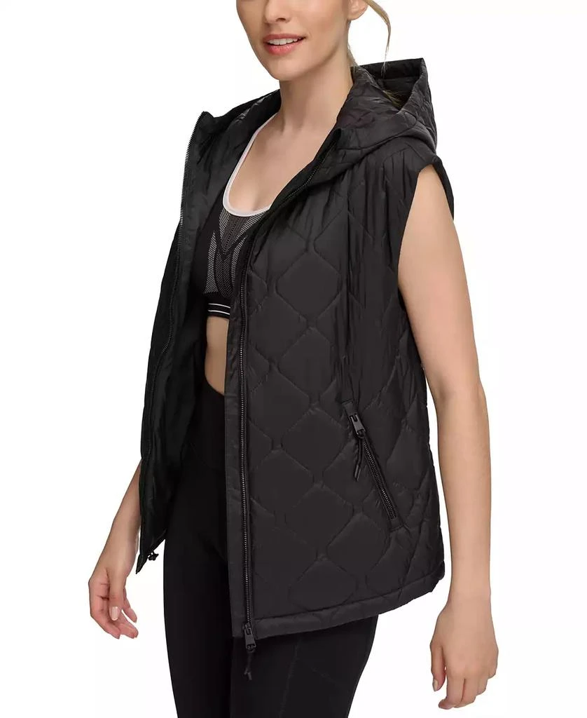 Calvin Klein Women's Quilted Oversized Hooded Vest 3