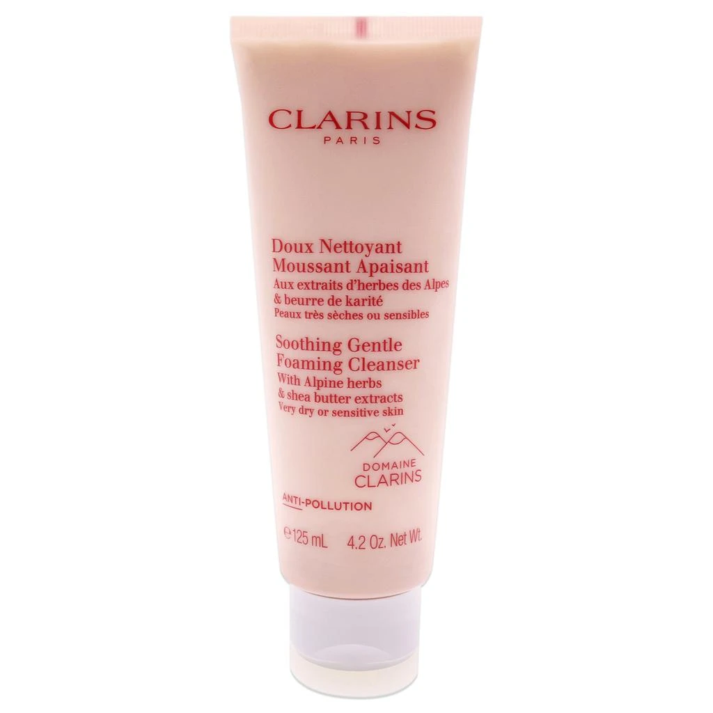 Clarins Soothing Gentle Foaming Cleanser by  for Unisex - 4.2 oz Cleanser 1