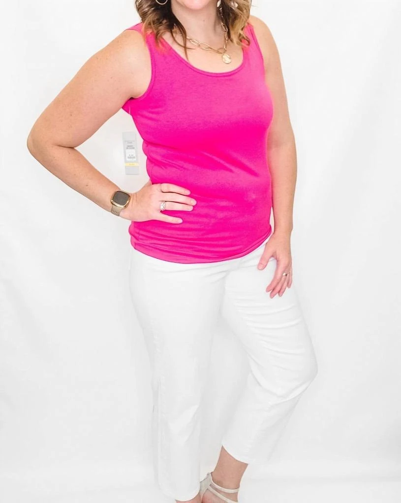 Multiples Multiples - Cotton Spandex Layering Tank Top 1