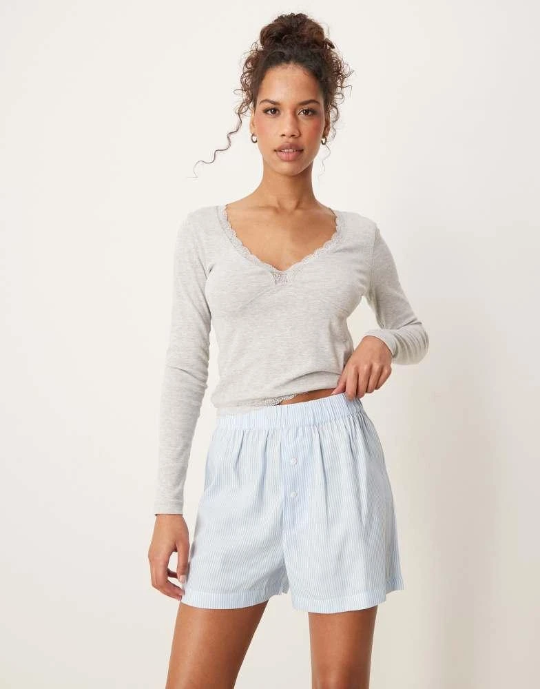 Luna Luna boxer short in blue stripe 5