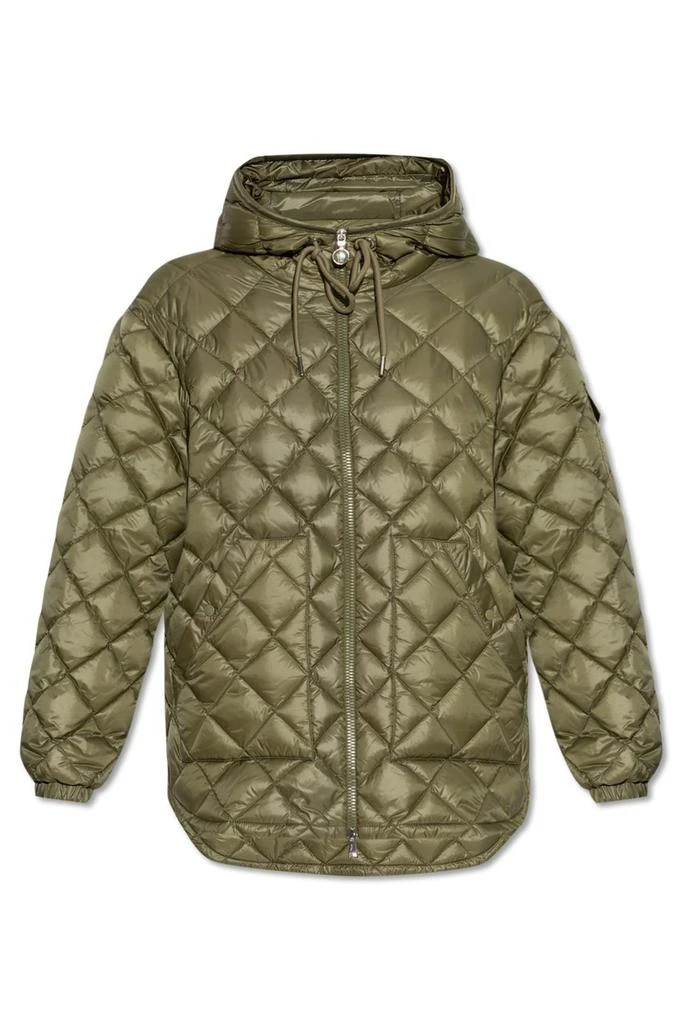 Moncler Moncler Camicia Zip-Up Quilted Jacket from Cettire
