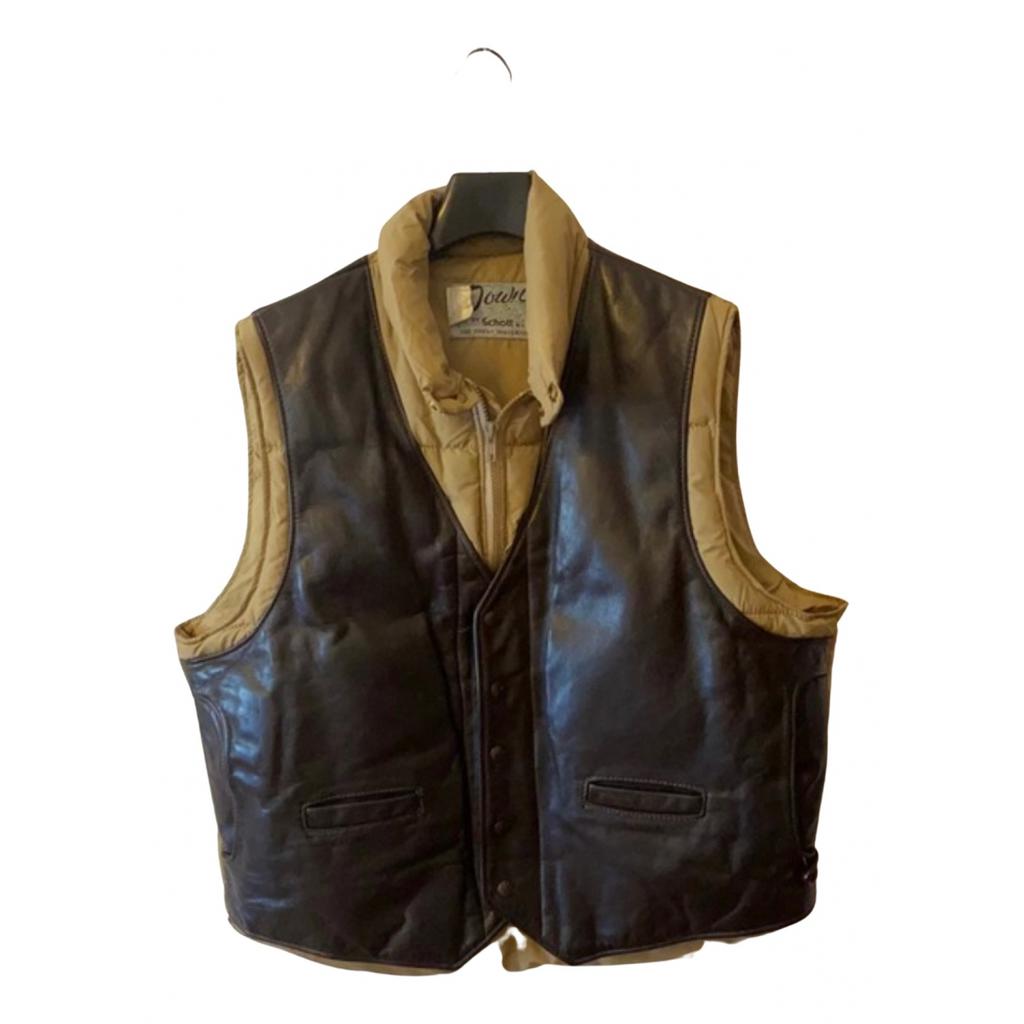 Schott Schott Leather vest