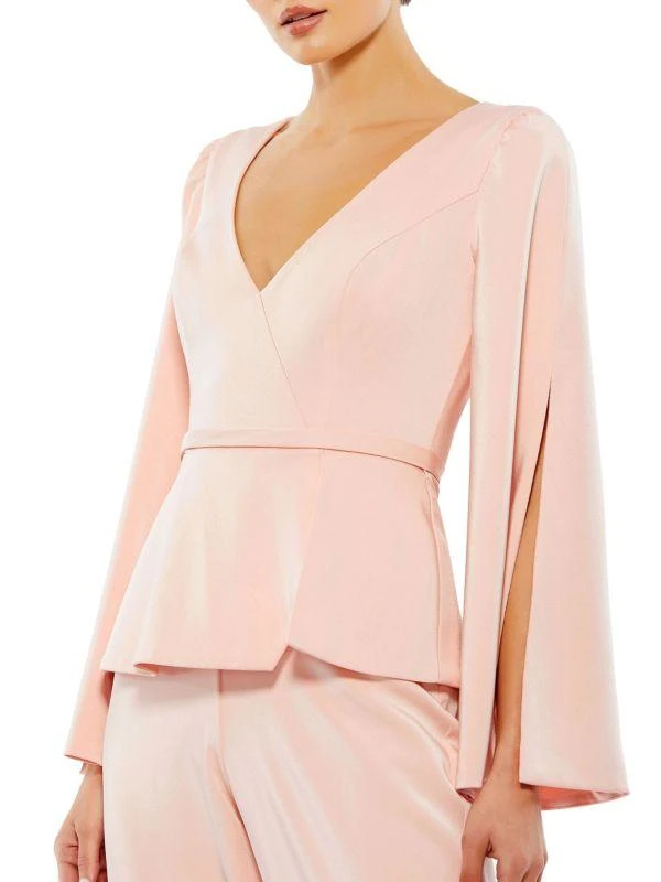 Mac Duggal Peplum Wide Leg Jumpsuit 3