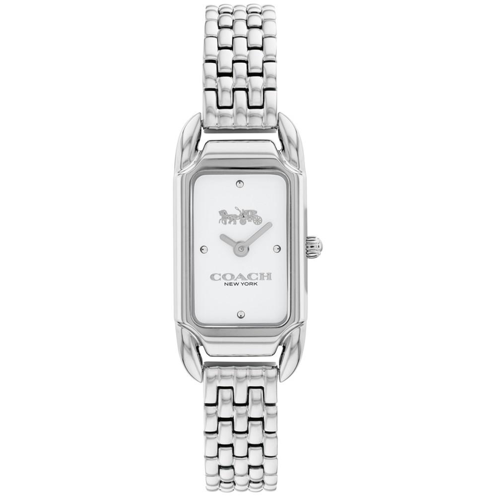 COACH Women's Cadie Stainless Steel Bracelet Watch 17.5mmX28.5mm