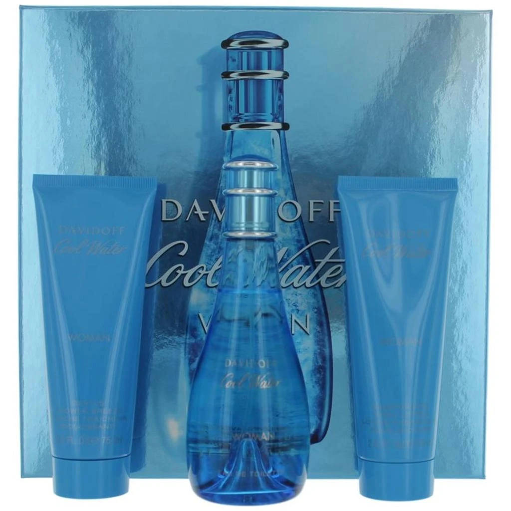 Davidoff Cool Water by  3 Piece Gift Set For Women 1