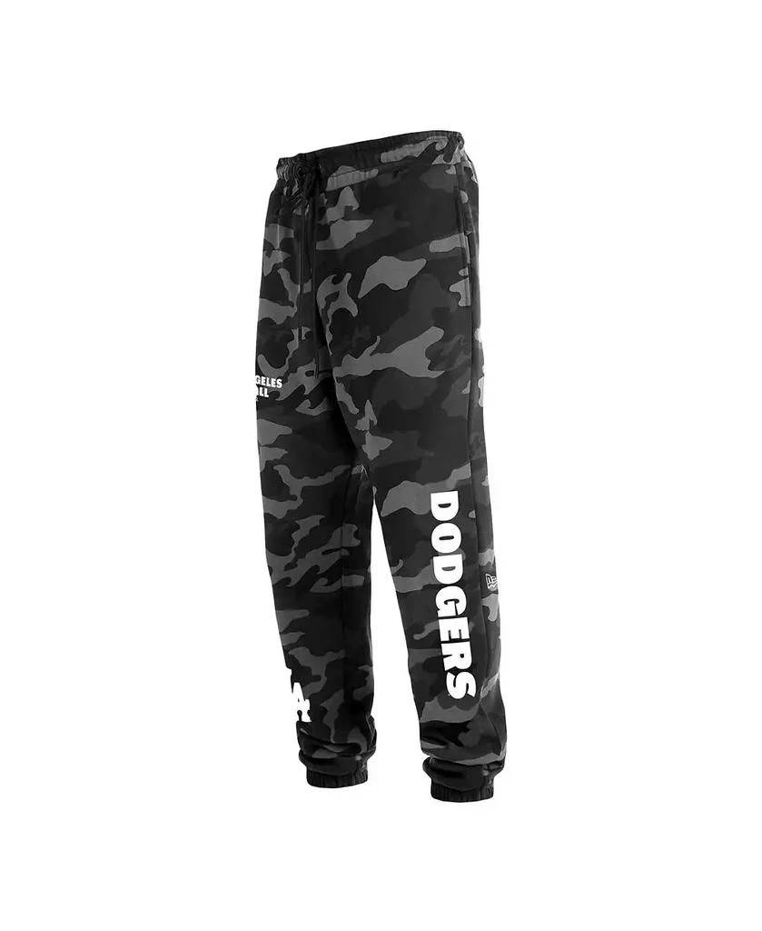 New Era Men's Black Los Angeles Dodgers Camo Jogger Pants 2