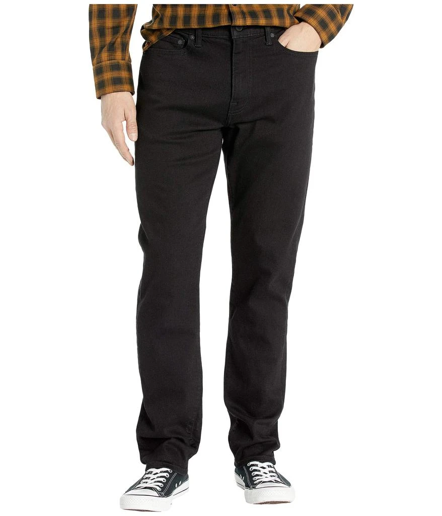 Lucky Brand 410 Athletic Fit Jeans in Black Rinse 1