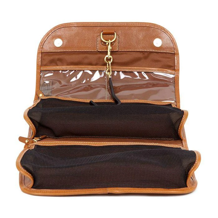 Bric's Life Pelle Leather Tri-Fold Toiletry Kit 4