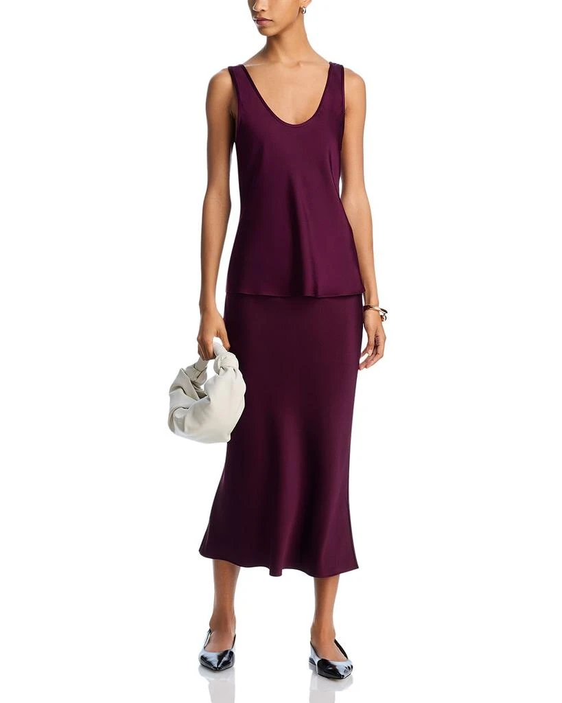 ANINE BING Silk Midi Skirt 2