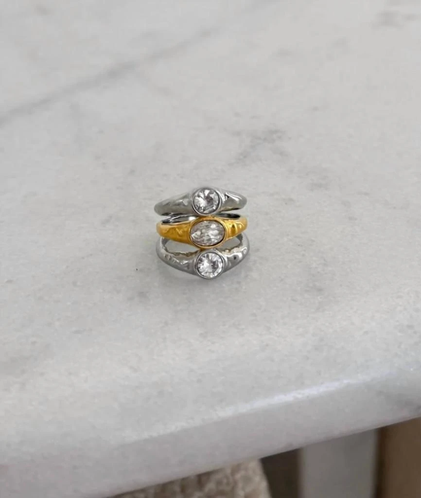 Chansuttpearls Chansuttpearls - Women
s Locked And Loaded Ring