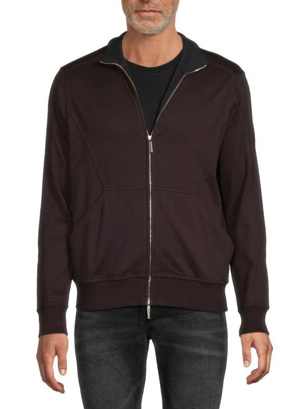 Stefano Ricci Eagle Cotton-Blend Zip Jacket 1