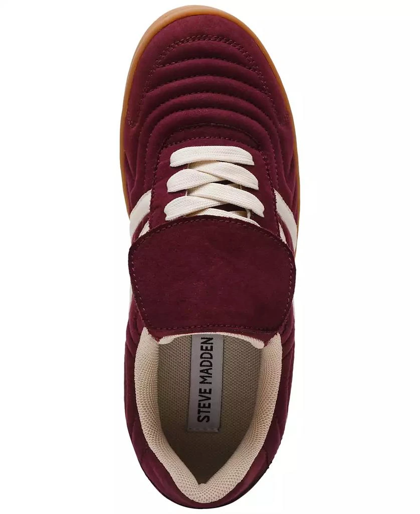 Steve Madden Women's Madrid Foldover Lace Up Sneakers 5