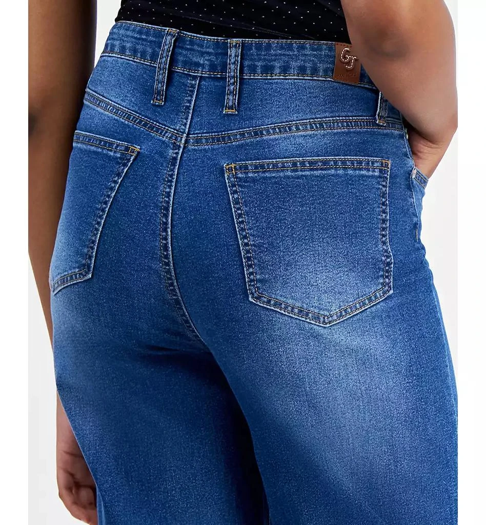 Gogo Jeans Juniors' High Rise Cropped Barrel Jeans 7