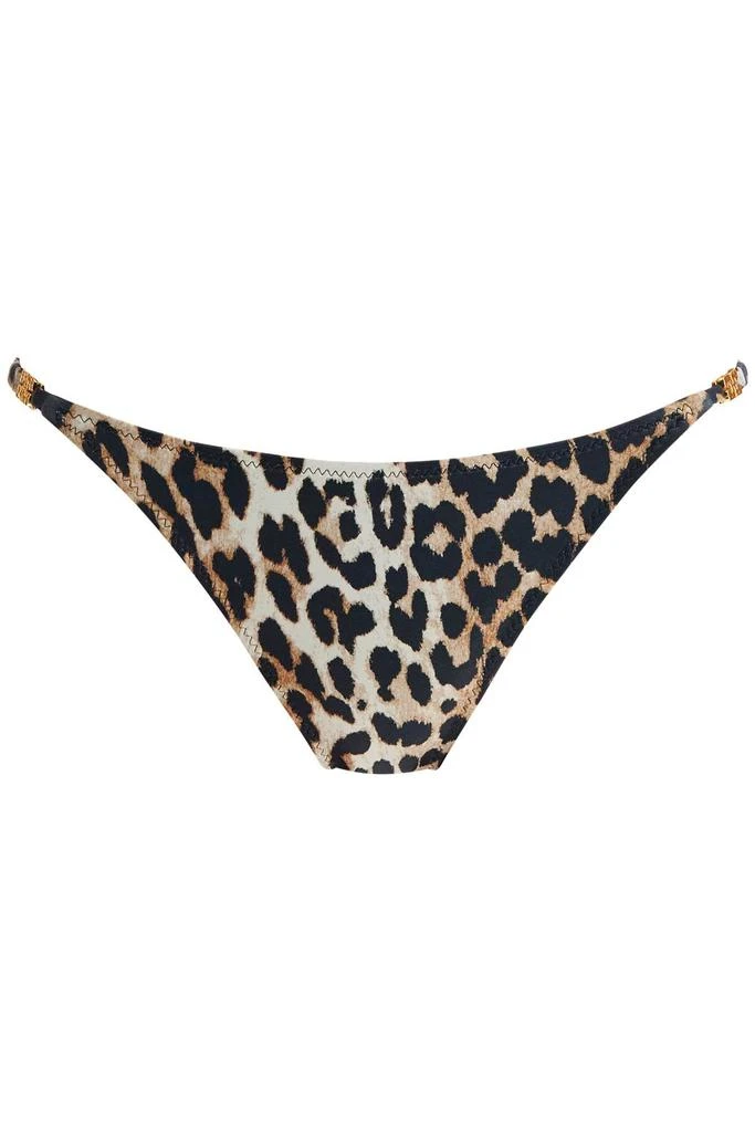 Ganni leopard print bikini briefs 1