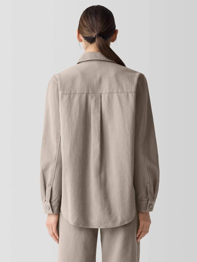 Eileen Fisher Eileen Fisher - Classic Collar Long Shirt Jacket 4